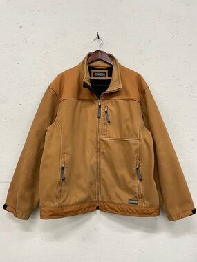 Vintage Dakota Canvas Softshell Utility Work Jacket, Size 2XL